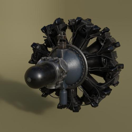 Wright R-2600 radial engine preview image
